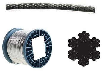 Трос стальной круглопрядный SWR M5