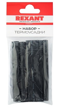 Набор термоусадочных трубок №7, 3:1, 7 шт 29-0107 Rexant