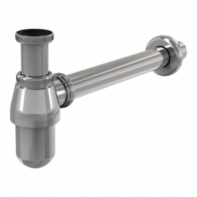 Сифон для умывальника, Alcaplast A431-BL-01