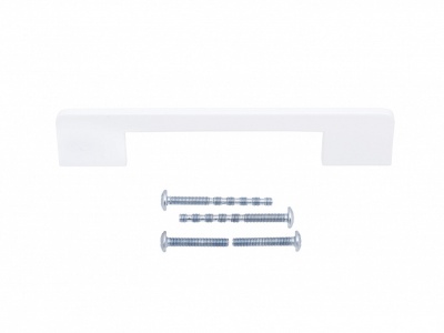 Ручка мебельная Palladium Ritiro 128 мм White