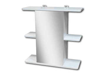 Шкаф настенный Гамма 10 правый (белый)