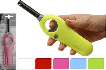 Зажигалка газовая 18,5 см в пластмассовом корпусе YV1800530