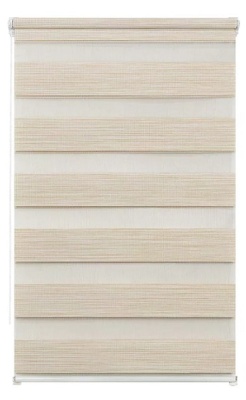 Штора рулонная день-ночь LB 22-02 Бруклин, LmDecor