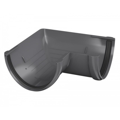 Угол желоба Оптима 120/80 мм, 90 гр. (серый) Технониколь