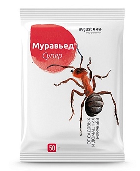 Инсектицид Муравьед супер 50г avgust
