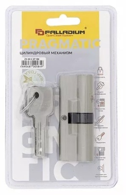 Цилиндровый механизм ZN 80 C ET SN Palladium
