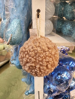 Шар Калядны час Nubby 10см O5312-163