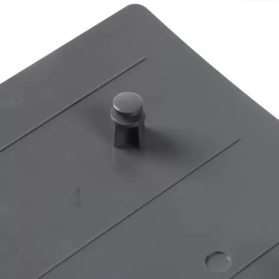 Панель лицевая вентиляционная SYSTEM+ Sfera d100 черный Viento SF 100 Black