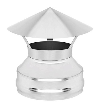 Зонт-оголовок из нержавеющей стали Везувий