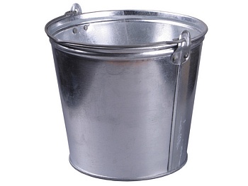 Ведро 9 л оцинкованное, ТРАНСТЭКС  Ведро 9 л оцинкованное, ТРАНСТЭКС