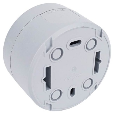 Выключатель 1-клавишный xOne серый Ovivo 406-240000-200