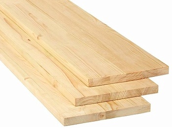 Доска подоконная 40х200х2500 сорт A/B