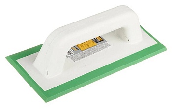 Терка для затирки швов 25x12 см с твердой резиной, Hardy 