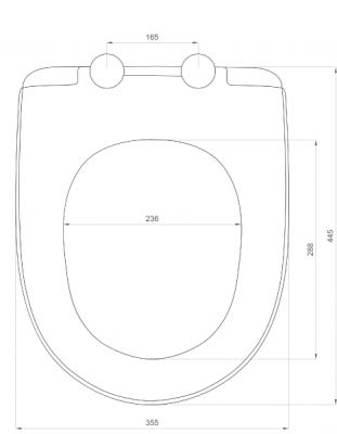 Сиденье для унитаза SD 01u АВН