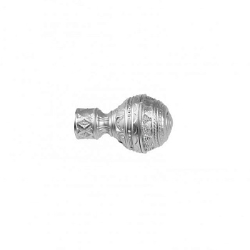 Наконечник Ампир 25 мм, сатин, 2 шт