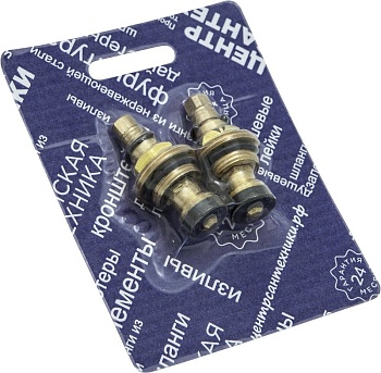 Кран-букса 3/8 КБТ имп 7x7кв. (резина) пара СК600490 Центр Сантехники