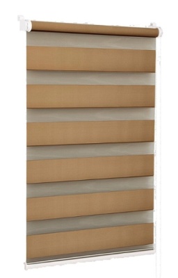 Штора рулонная СРШ-01МК-45806 день-ночь Delfa (52(48)/160)