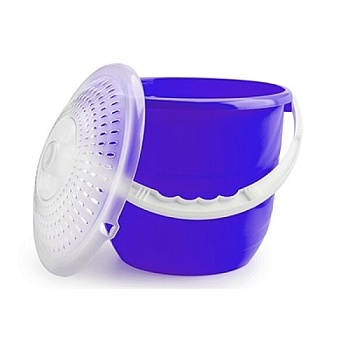 Ведро 10 л Practic lux (лазурно-синий) Berossi ИК 15139000