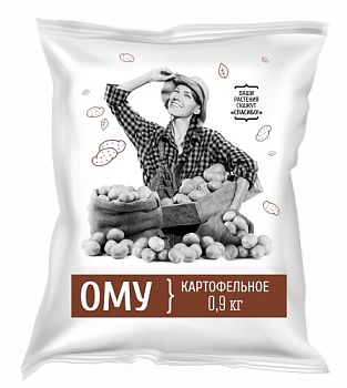 Органоминеральное удобрение ОМУ Картофельное 0,9кг Нов-Агро