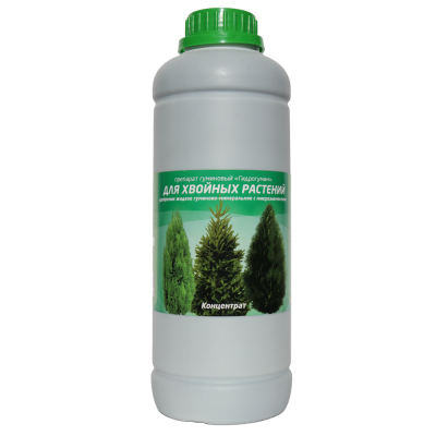 Препарат Гидрогумин для хвойных растений 1л