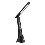 Светильник настольный Ultraflash KD-821 C02 LED кожа черный