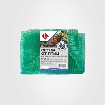 Сетка от птиц пластмассовая 2х5 м, 7х7 мм, Lihtar