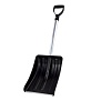 Лопата снеговая пластмассовая 36,5x28 см с алюминиевым черенком, ТандемАгро 00108
