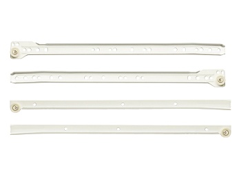 Направляющая роликовая 500 мм белая DS10 (2 шт), STARFIX SMF-10150