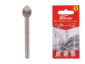 Насадка гравировальная 6.3мм (5шт), Wortex