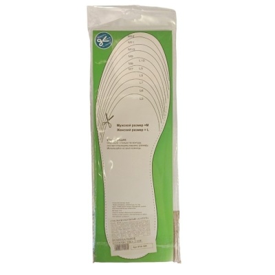 Стельки для обуви LATEX р.36-45 MCU-INF905