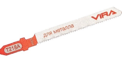Пилки для лобзика по металлу T218A (2 шт.), Vira Rage 552029