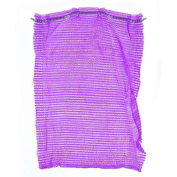 Мешок сетчатый для овощей 40x60 см, до 20 кг (фиолетовый)