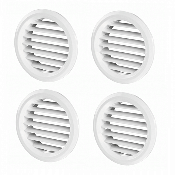 Решетка вентиляционная круглая МВ 50/4 бВ АБС VENTS