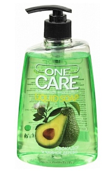 Мыло жидкое Авокадо и чайное дерево 500мл One Care