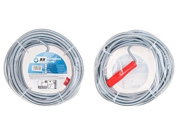 Трос сантехнический пружинный 9 мм, длина 10 м, AV Engineering AVE34009100