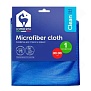 Салфетка для уборки 30x30 см микрофибра 1 шт Lomberta