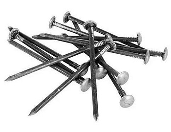 Гвозди шиферные 4х120 2,5 кг ZAбей!