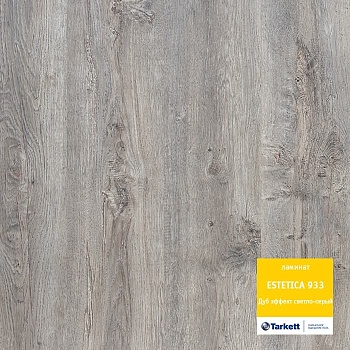 Ламинат Estetika Дуб эффект светло-серый, 33класс 9мм