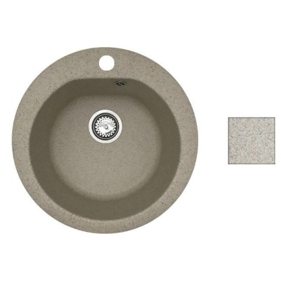 Мойка из искусственного камня, темно-бежевый, NIKA, BelEvors
