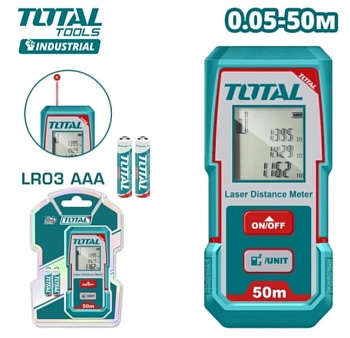 Дальномер лазерный TOTAL TMT55016