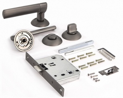 Комплект для межкомнатной двери FZ SET 49L 170 BK GF Фабрика замков
