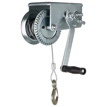 Лебедка шестеренчатая, тяга 0.8 т, тросовая, Matrix 522735