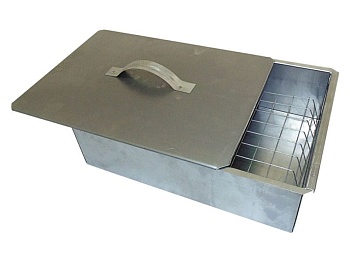 Коптильня 1-ноярусная 350х250х100мм, 0,5 мм, PERFECTO LINEA