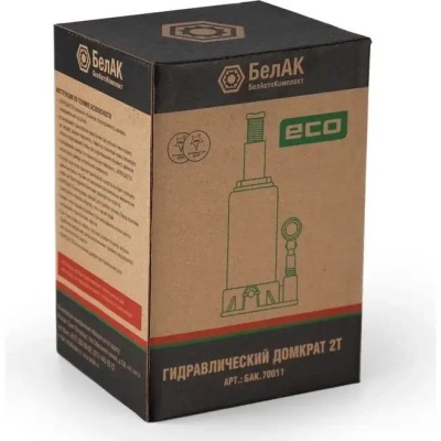 Домкрат гидравлический ECO 2т БелАК БАК.70011