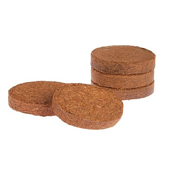 Универсальный грунт из мякоти кокосового ореха ОРЕХНИН-1, 5 дисков на 7л грунта