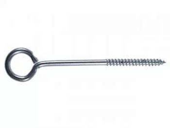 Крючок 8.0х80 мм О-образный, цинк, STARFIX