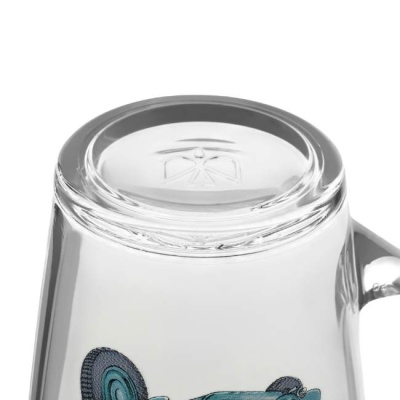 Кружка стеклянная Капучино. Романтика 300 мл Belbohemia 07с1334-40 ДЗ Романтика