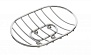 Мыльница Axentia 280400