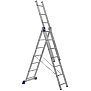 Лестница алюминиевая трехсекционная универсальная 5307, Россия