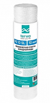 Картридж полипропиленновый Terwa PS 10 мкм 10 SL (нить) Картридж полипропиленновый Terwa PS 10 мкм 10 SL (нить)